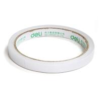 得力(deli) 双面胶带 棉纸两面胶带 高粘度透明双面胶纸 30405 1卷/袋
