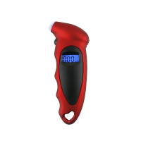 [规格:5.6*3.1*13.8cm 银色 黑色 红色 蓝色]车载高精密测汽车轮胎胎压表液晶数显示气压表电子数显胎压计