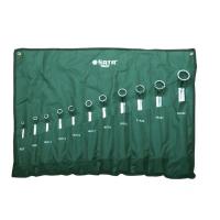 世达 SATA 08023 11件全抛光高颈双梅花扳手组套 11把