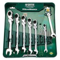 世达 SATA 09042 7件活头棘轮两用扳组套 1套