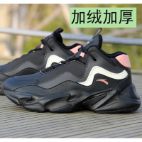 安踏老爹鞋女鞋2019秋冬新款加绒保暖运动鞋户外休闲棉鞋