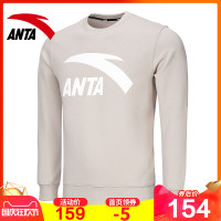 安踏卫衣男装套头长袖T恤2019春季新款休闲舒适运动服男