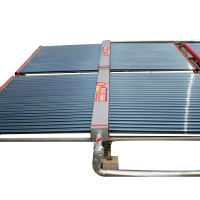 太阳能热水器工程联箱工程集热模块 太阳能热水工程2吨