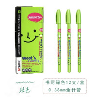 晨光中性笔笑哈哈AGP61702绿0.38 12支/盒