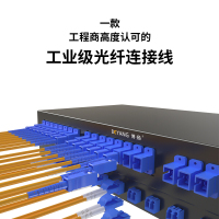 博扬(BOYANG)BY-40151SM电信级光纤跳线sc-lc40米单模单芯低烟无卤环保光纤线收发器尾纤