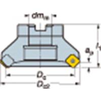 山特维克可乐满 Sandvik Coromant R245-160Q40-18M CoroMill 245 铣刀盘 1支