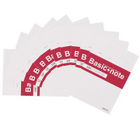 得力(deli)7952无线胶装本(混)-24页-32K(本)十本价格宁选