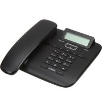 集怡嘉 原西门子办公电话 6020 固话座机固定电话家用有线来电显示免提电话机 6020黑色