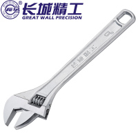 长城(THE GREAT WALL)150mm 长城精工活动扳手大开口豪华型带刻度活扳手 300631