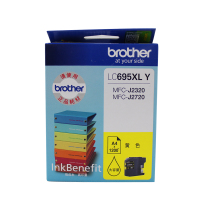 兄弟 LC695XL-Y 黄色墨盒 适用MFC-J2320 MFC-J2720墨盒