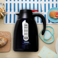 菲驰(VENES)水壶304不锈钢保温壶保温瓶保温杯奥罗拉家用壶家享套装 幻影蓝VH193-1500