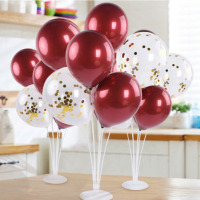 红色桌飘气球2套装 HQ-11321(30件起订)