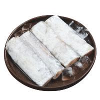 九味鲜生东海野生小眼带鱼去头去尾 净重500g/袋