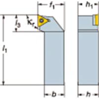 山特维克可乐满 Sandvik Coromant STGCR 1616H11-B1 车刀柄 1支