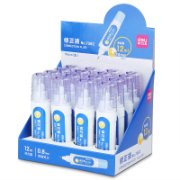 得力(deli) 环保修正液 7382 12ml/瓶(16支装)