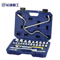 长城 28pcs套筒组合工具/28件套套筒组合工具 长城精工 货号405028A