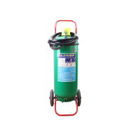洪湖 MPTZ45 推车式水基型灭火器 45L水基泡沫灭火器家用仓库消防认证国标环保型推车灭火器