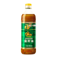 福临门油家香味浓香压榨菜籽油(非转)900ml