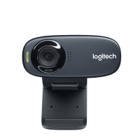 C270 高清网络摄像头 高清视频通话 智能电视机电脑USB家用网络摄像头免驱麦克风 720P