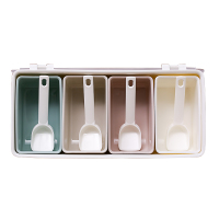 礼促优品简约四格调味盒