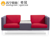 奇冠(QIGUAN) 沙发 双人位带茶几 麻绒 QGFG-SF-111 1910*850*750