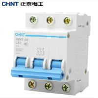 正泰(CHNT)3P空开带漏电DZ47系列32A小型断路器空开