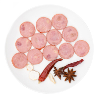 大红门 无淀粉果木熏火腿 360g 冷藏熟食 香肠火腿肠 开袋即食 北京老字号