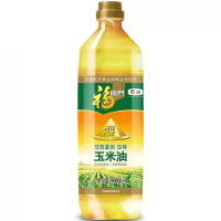 福临门 黄金产地玉米油900ML (12瓶为一箱,20箱起拍,不足量不发货)