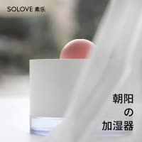 SOLOVE素乐加湿器 小巧便携 纳米雾化 高温高频 过滤杀菌 usb充电 分离式 自动断电 静音便携 蒸发式H5黑色