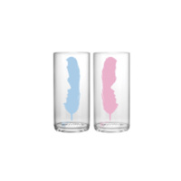 華派(TQVAI) 情侣对杯(合意杯) 330ML*2 D65×H135×T2.8MM*2