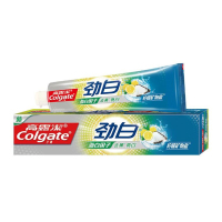 高露洁(Colgate) 高露洁劲白柠檬矿物盐120克/支 48支/箱 单支装
