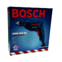 BOSCH 手电钻J手枪钻GBM350RE 带正反转调速功能 350W 配麻花钻头套