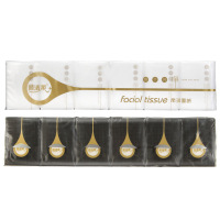 顺清柔 18包迷你型面巾纸(黑金、白金版)