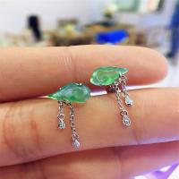 EIGHT FOOK 翡翠云耳坠 翡翠钻石 18K金 一流精工耳坠 自戴耳坠 单个价