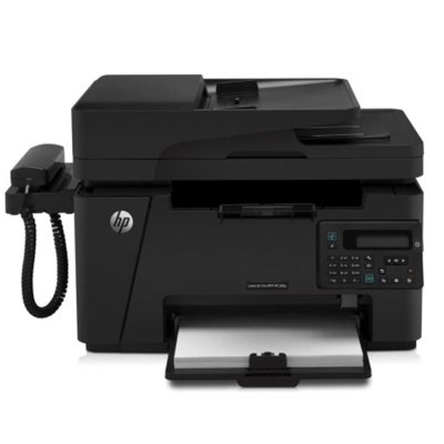 惠普（HP）M128fp黑白激光打印机 多功能传真机 打印复印扫描传真--保修延长2个月