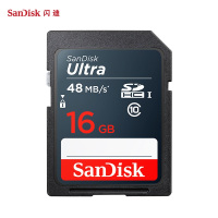 闪迪 SDSDUNB-016G-ZN3IN C10高速48M/S16GB SD存储卡