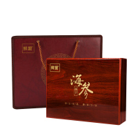 鲜盟大连海参干货 礼盒500g 深海野生刺辽参鲜活海生淡干特价泡500g 即食