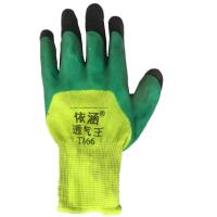 依涵（YIHAN）绿色橡胶透气手套T666（单位：双）