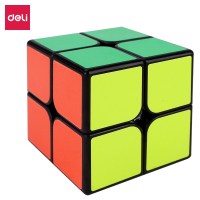 得力2阶魔方 比赛专用魔方 儿童学生益智玩具 益智减压玩具 2阶魔方 74501 单个装