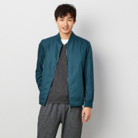 鄂尔多斯ERDOS 早春棒球领休闲百搭男式夹克