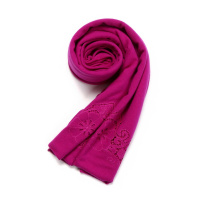 鄂尔多斯ERDOS 秋冬纯山羊绒装饰女款围巾