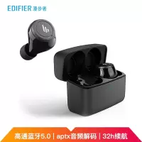  漫步者(EDIFIER)TWS5 真无线蓝牙耳机 运动耳机 迷你入耳式手机耳机 通用苹果华为小米手机 黑色