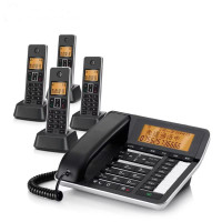 C7501RC 一拖四数字录音电话无绳子母机