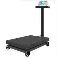 1000KG电子秤 带轮电子磅秤 商用电子称