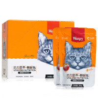 Wanpy顽皮鲜封包活力营养猫咪鲜封包80g*10包金枪鱼猫零食猫湿粮拌饭营养食品