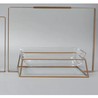 SK企业定制糖果盘金边 小号