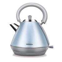 大宇(DAEWOO) DYSH-S7 电热水壶 家用不锈钢进口温控复古烧开水壶自动断电小型烧水壶
