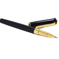 毕加索 PS-988 钢笔(亮黑金夹) 男女商务办公学生书写练字钢笔纯黑金夹钢笔/墨水笔(一支装)
