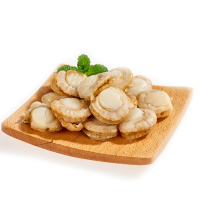 福字号 大连冷冻虾夷裙边扇贝肉 去内脏 248g 35-50粒 火锅食材