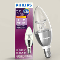 飞利浦 LED/E14/3.5W/2700K烛型灯 灯泡(只)JC
